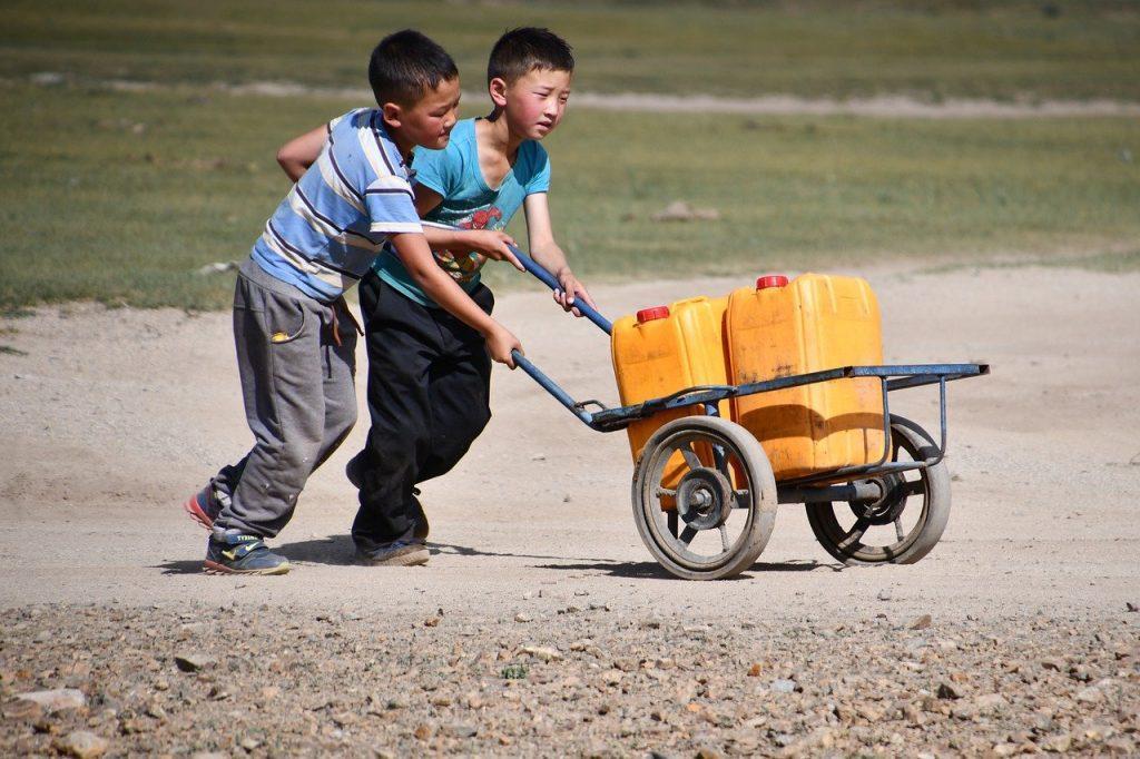 Women and children are the most affected by water scarcity