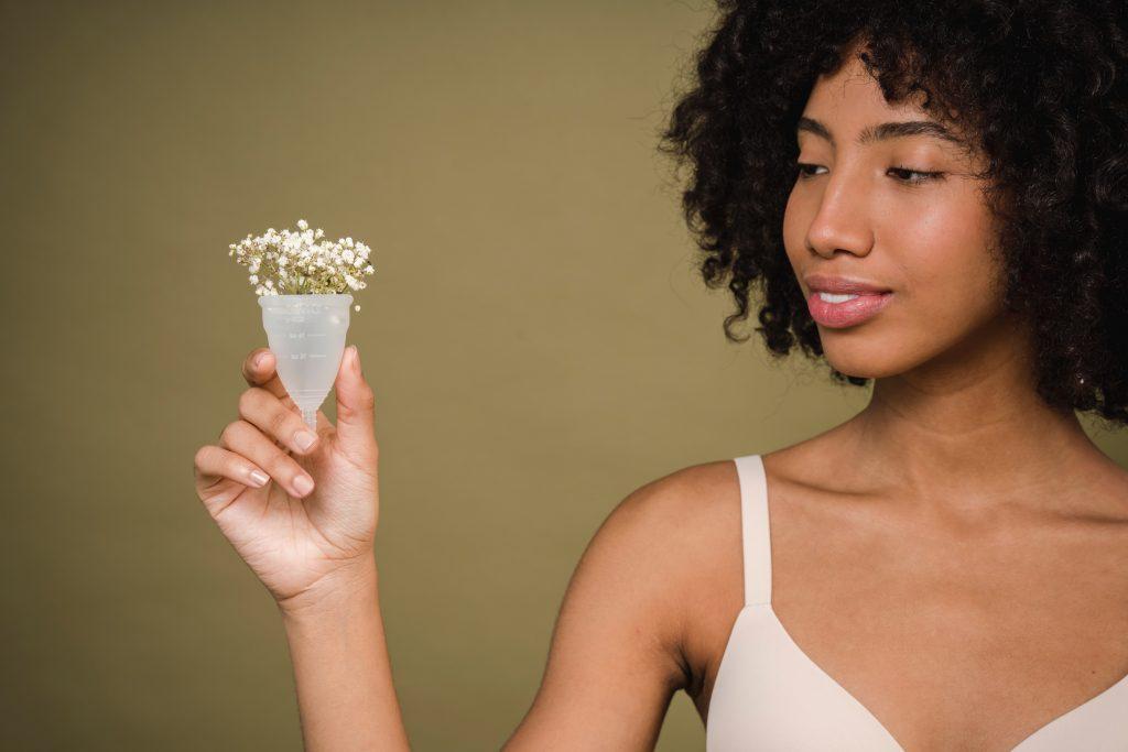 Sustainable menstrual cup.