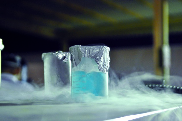 Liquid air can be used to store energy.