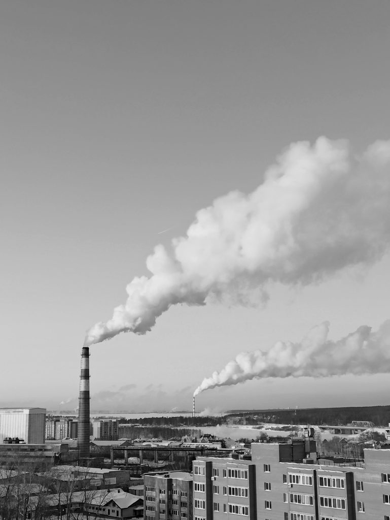Emissions from fossil fuels.
