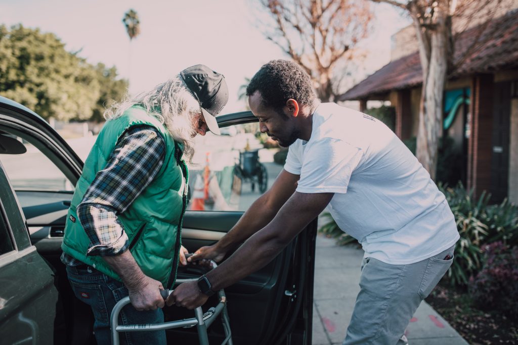 Volunteers can make someone's day.