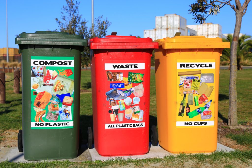 A sustainable city invests in appropriate infrastructure to manage waste.