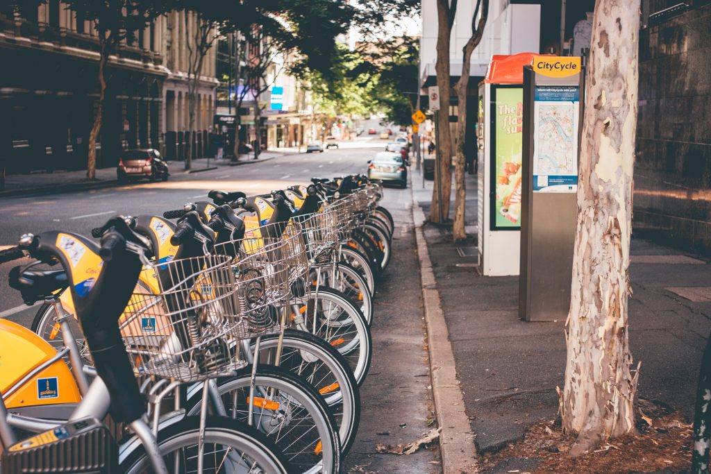 Bicycles are one way the GEF says increases a cities sustainability.
