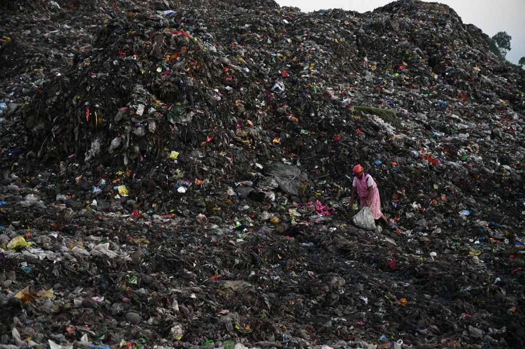 Waste sites cause environmental pollution by leaking toxic chemicals and plastics into the land and rivers. Much of this finds its way to the ocean.