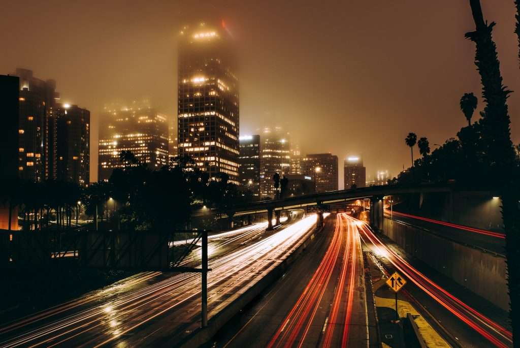 Remote sensing of the environment can be used to manage traffic in cities.