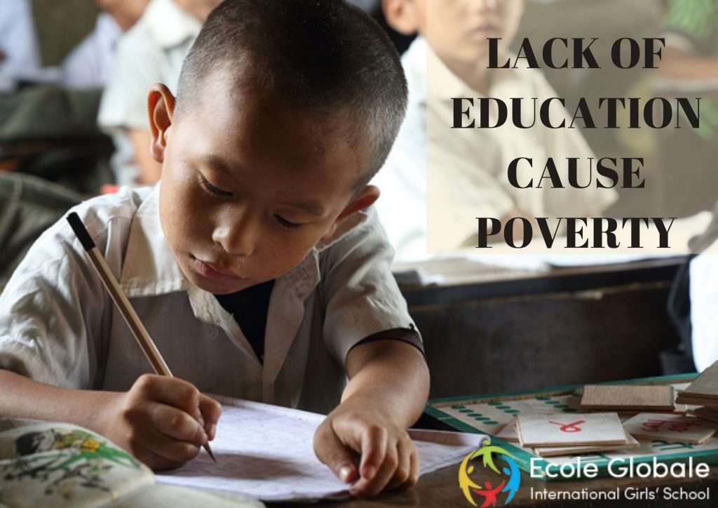 Corporate social responsibility defines education as key to alleviating poverty.