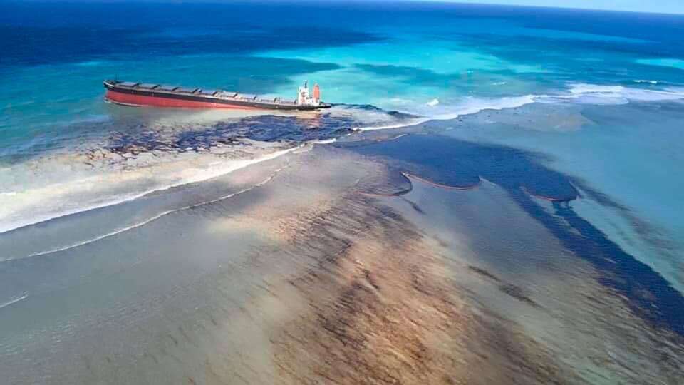 Mitsuki OSK spent $9.4 Million USD in aid funds to help clean up the oil spill in Mauritius.