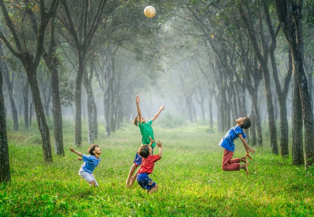 Playing with friends is vital to social and emotional growth.