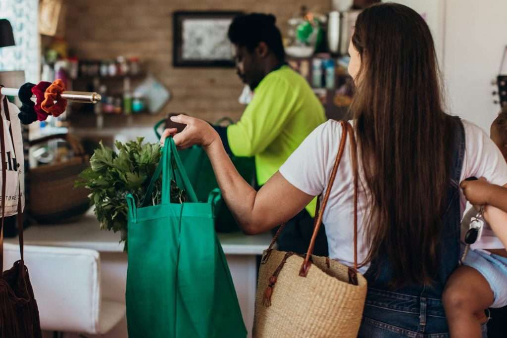 Green consumption, such as using reusable shopping bags, requires self-sacrifice for the sake of the environment.