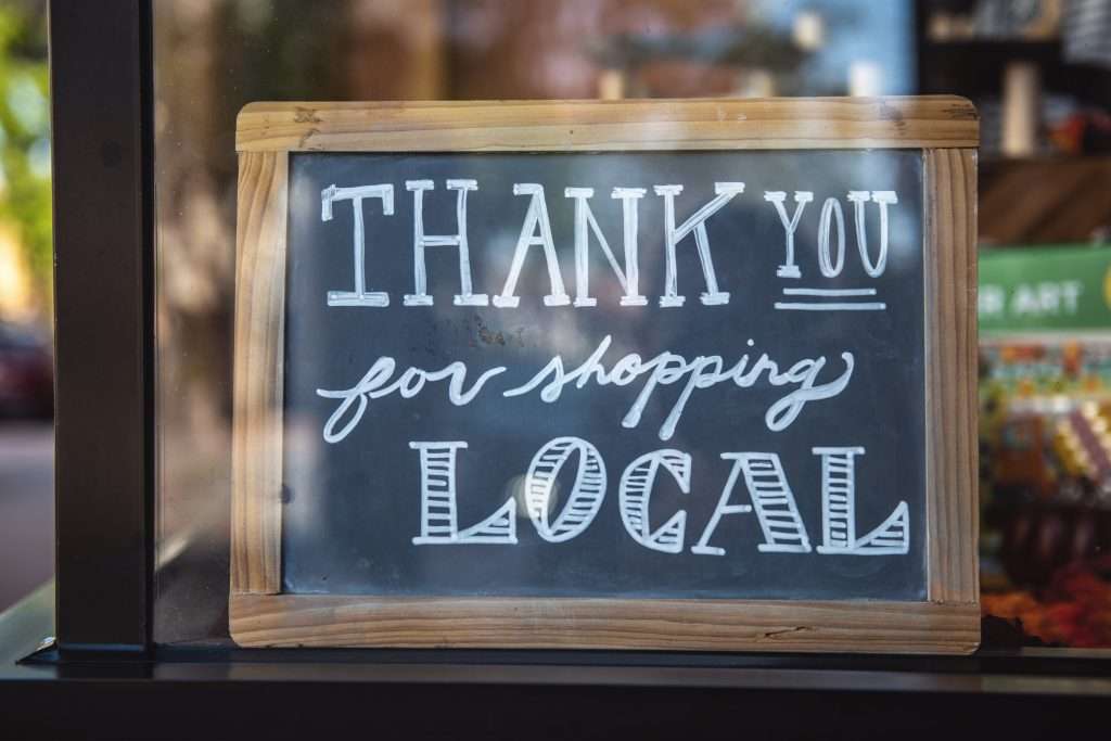 A sustainable financial system supports small local businesses instead of destroying them.