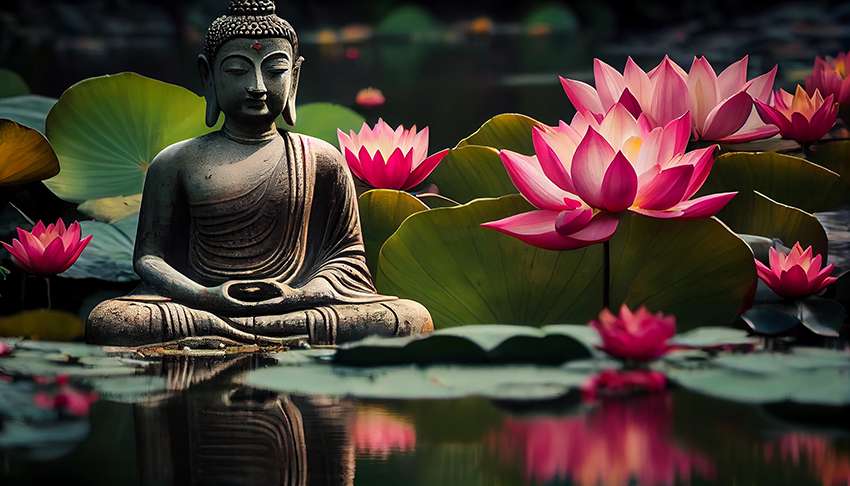 Meditation for a peaceful future.